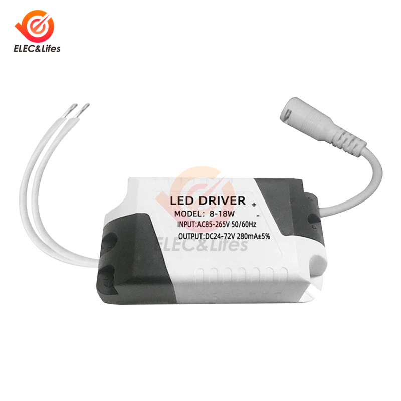 LED Driver AC 110V 220V to DC 24V 8-24W Panel Ceilling Lamp Power Supply Adapter Lighting Transformers