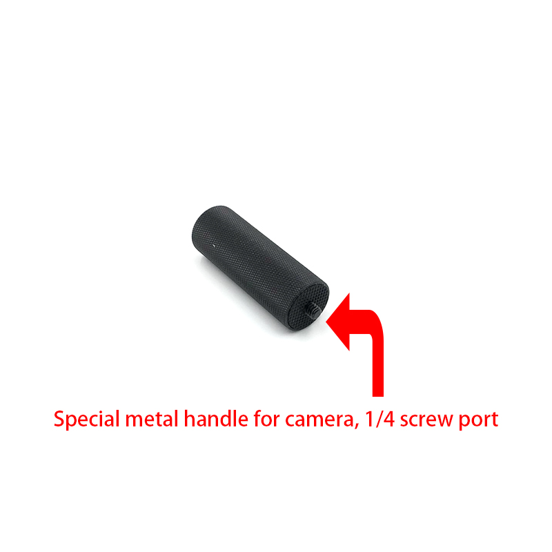 Selfie booster håndtag greb bluetooth foto stabilisator holder med udløser til iphone 8 7 xiaomi huawei samsung smartphone