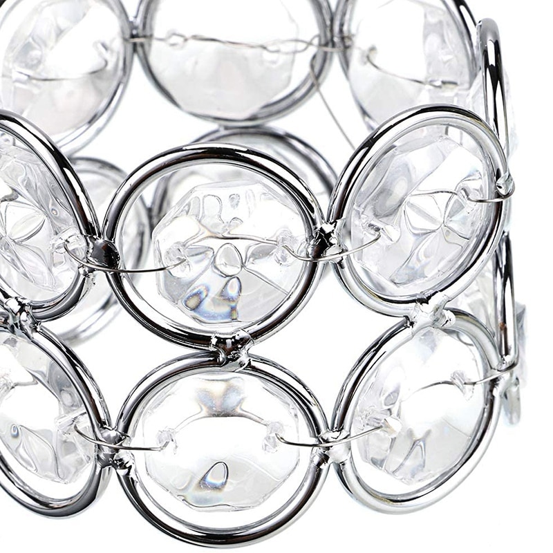 12 Pcs Crystal Beaded Napkin Ring Handmade Shiny Napkin Holders for Wedding Party Dinner Table Decoration