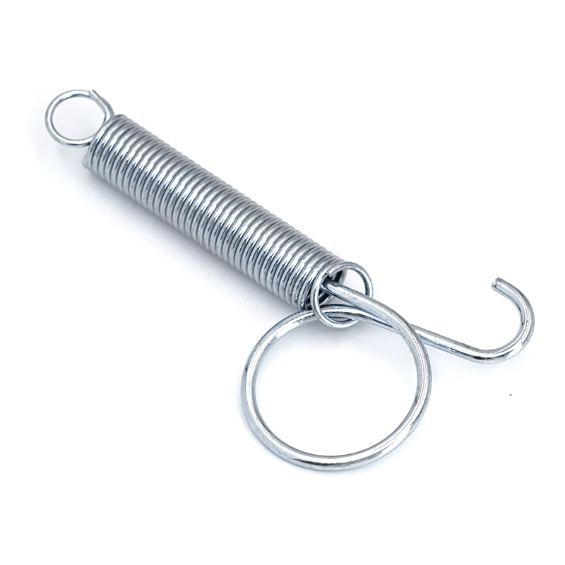 4/8Pcs Multifunctionele Lente Dierenkooivergrendelingen Lock Lente Konijn Kooi Deur Trekveer Met Haak Voor Het Bevestigen Van Alle Huisdieren Kooien