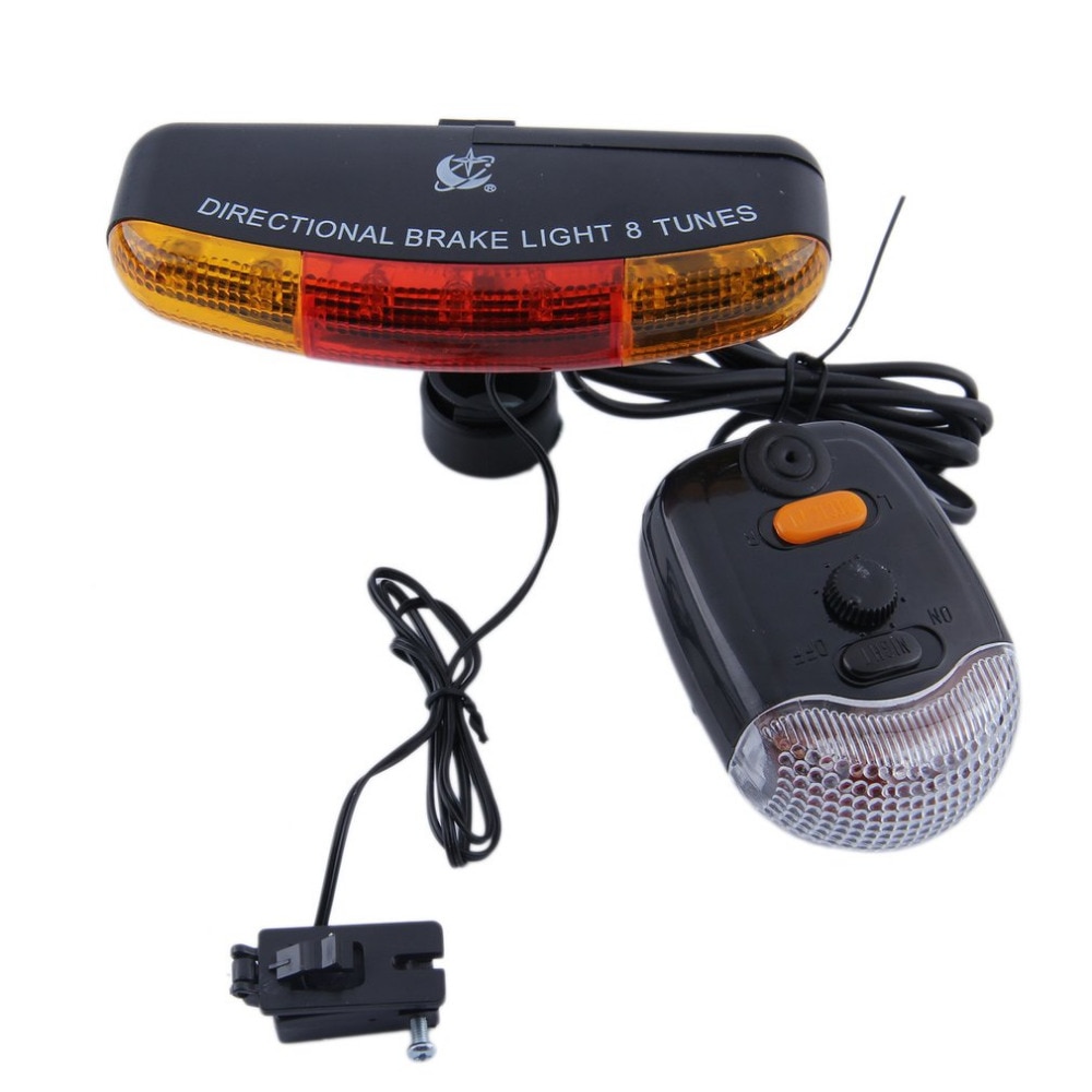 Fiets Achterlicht Fietsen LED Draaien Indicator Brake Signal Achterlicht Waterdichte MTB Racefiets Achterlicht Back Lamp voor Fiets