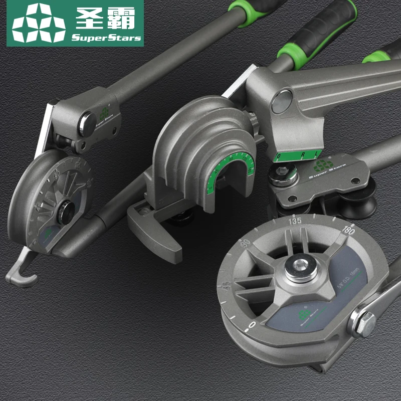 DSZH Copper Pipe Bender Tool 5/8/16 1/2/4 for Copper Aluminum Pipe Air Conditioner 3 in 1 Lever Bending Machine for 6/8/10mm