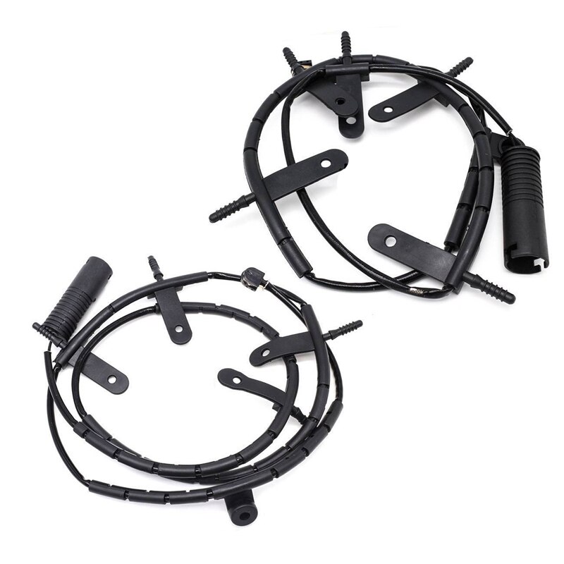 2Pcs Front+Rear Disc Brake Pad Wear Sensor 34356761448 for or Mini Cooper R50 R52 R53 2003 34356761447: Default Title