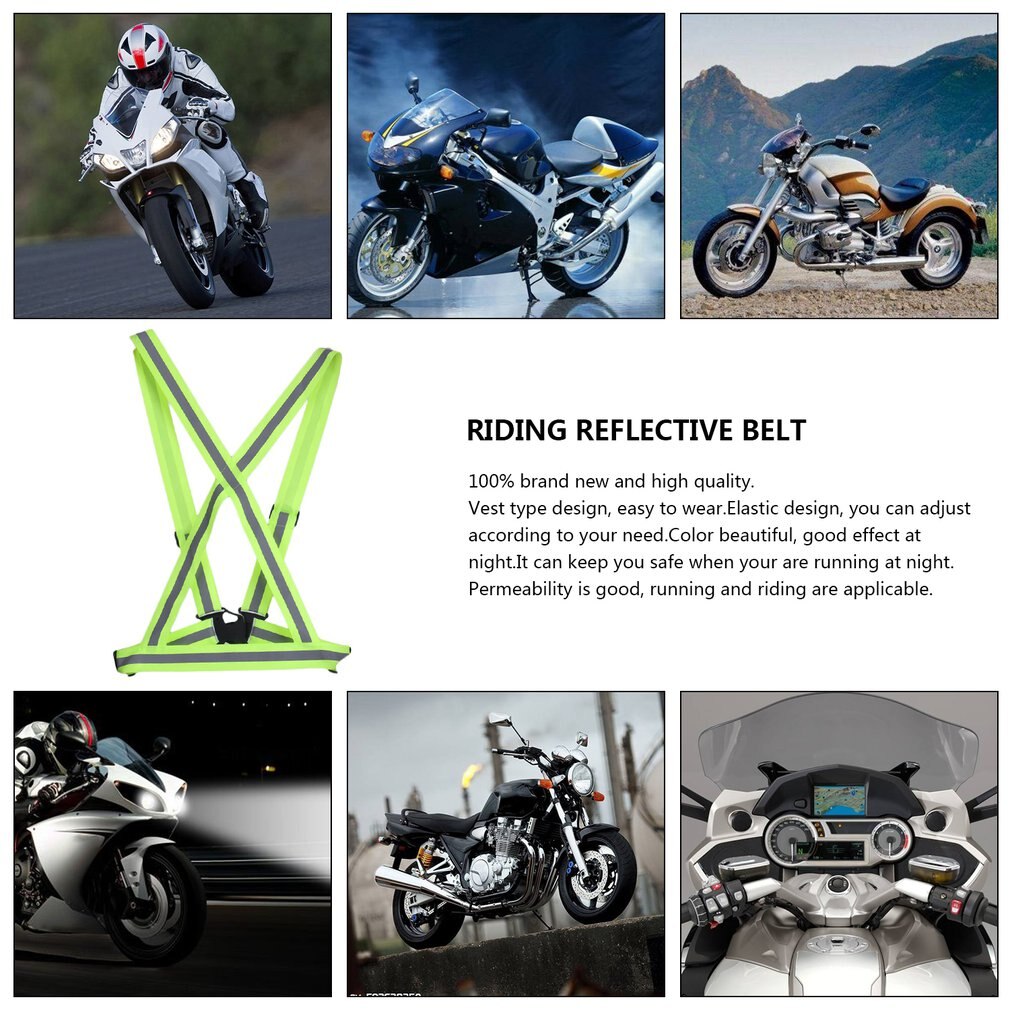 Breathable Traffic Night Work Security Running Cycling Safety Reflective Vest High Visibility Reflective Safety Jacket 42*52cm