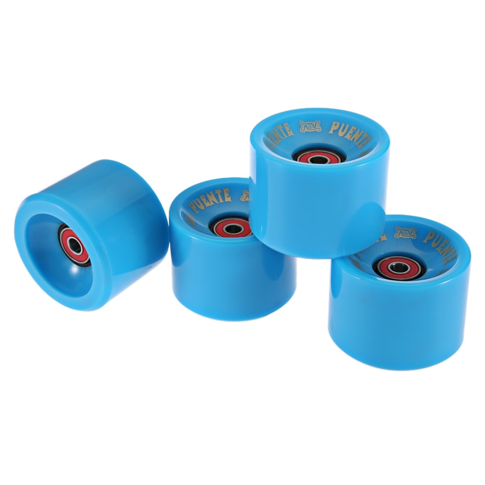 4 stk 70 x 51mm skateboard hjul til ollie punk og jumping hårdhed skateboard hjul skate board longboard hjul med leje