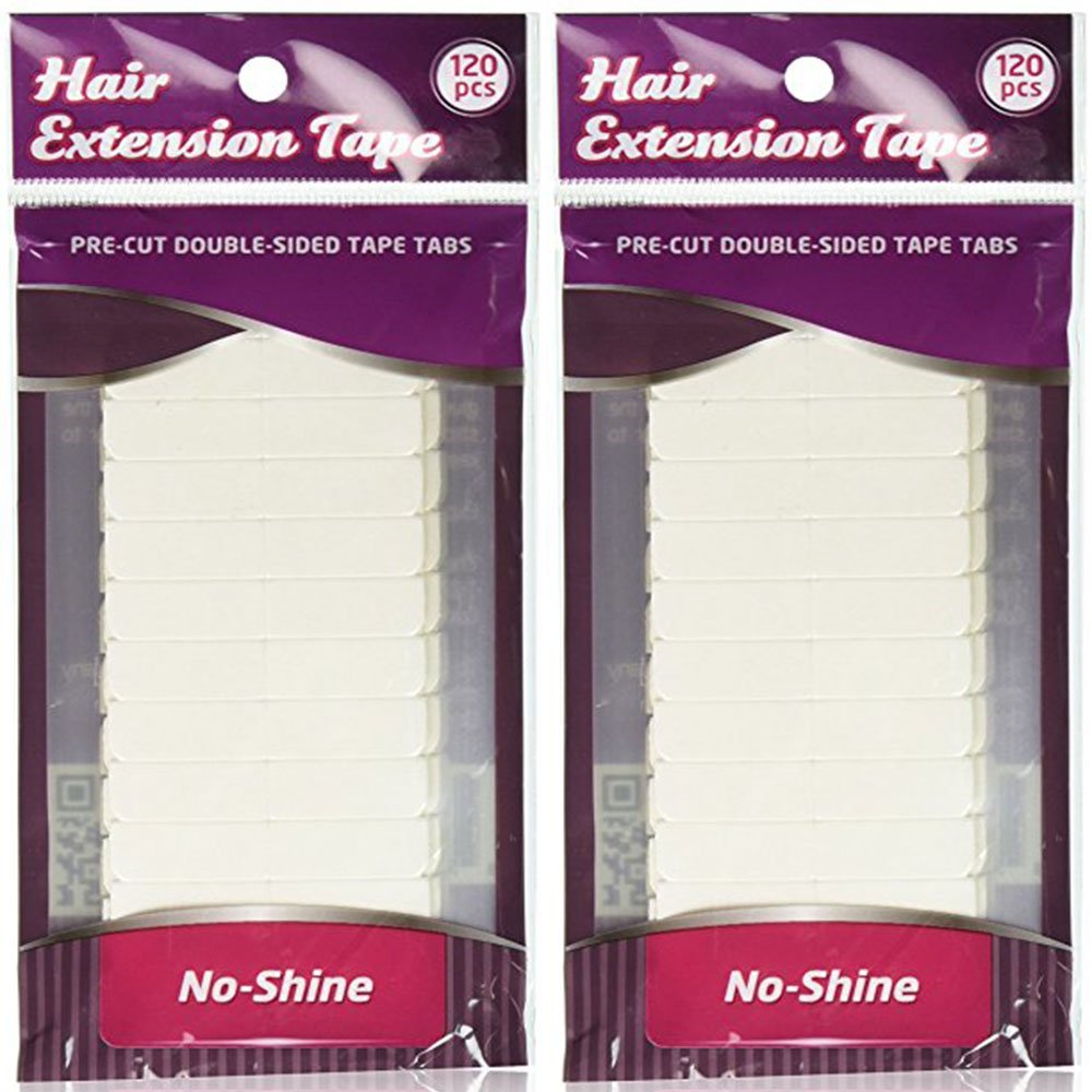 10*12 pcs/lot Wit Geen Glans Haarverlenging Plakband Waterdicht Dubbelzijdige Tape Voor Haarverlenging /Lace Pruik/Toupet