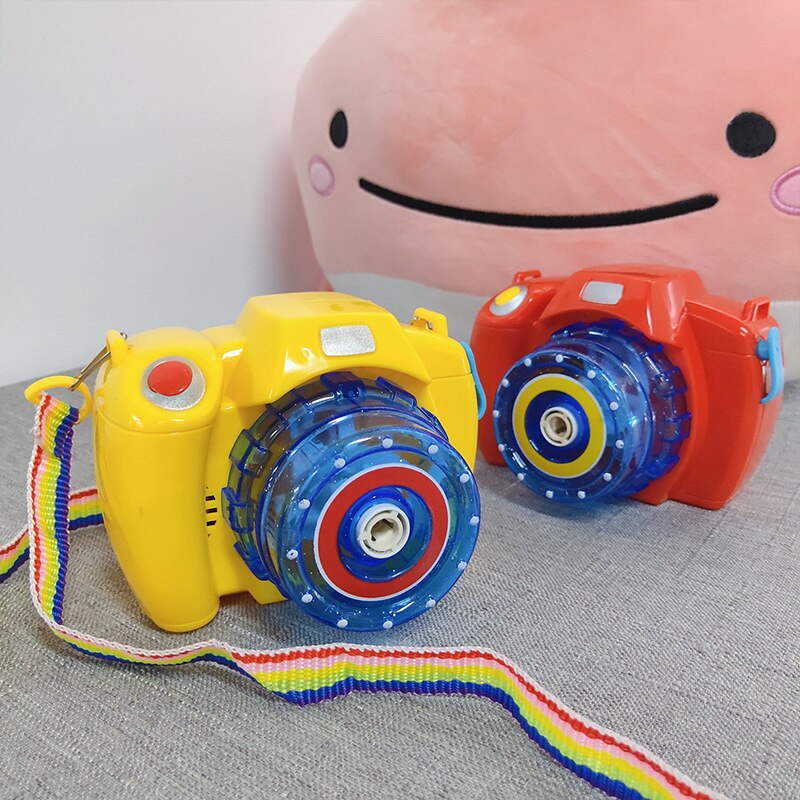 Muziek Elektrische Camera Bubble Blower Machine Outdoor Speelgoed Voor Kinderen Baby