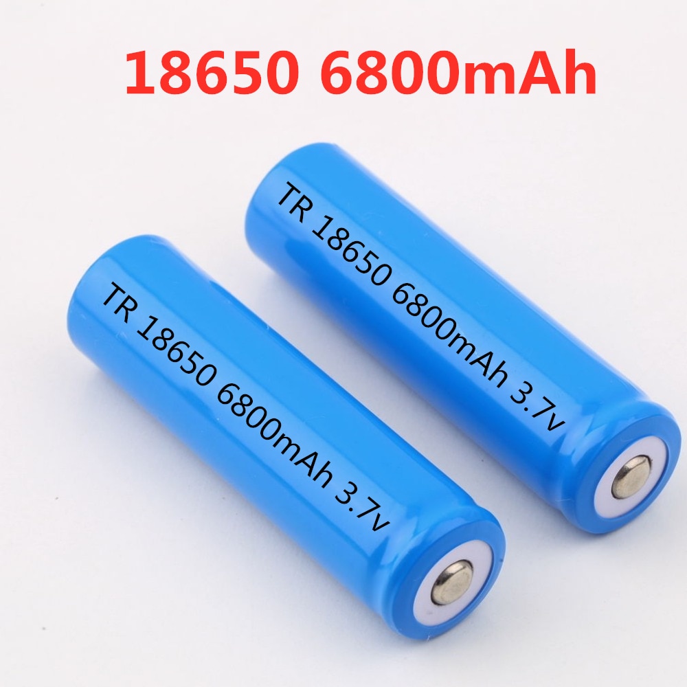 100% Original NCR18650B 3.7V 6800 mah 18650 Lithium Rechargeable Battery Large Capacity GTL EvreFire