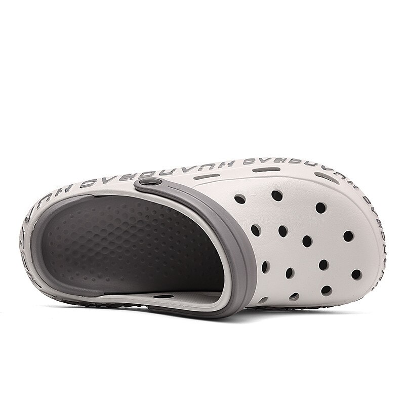 Män sandaler tofflor sommar strand män skor bekväma lätta män sneakers billiga vattentofflor sandaler hane
