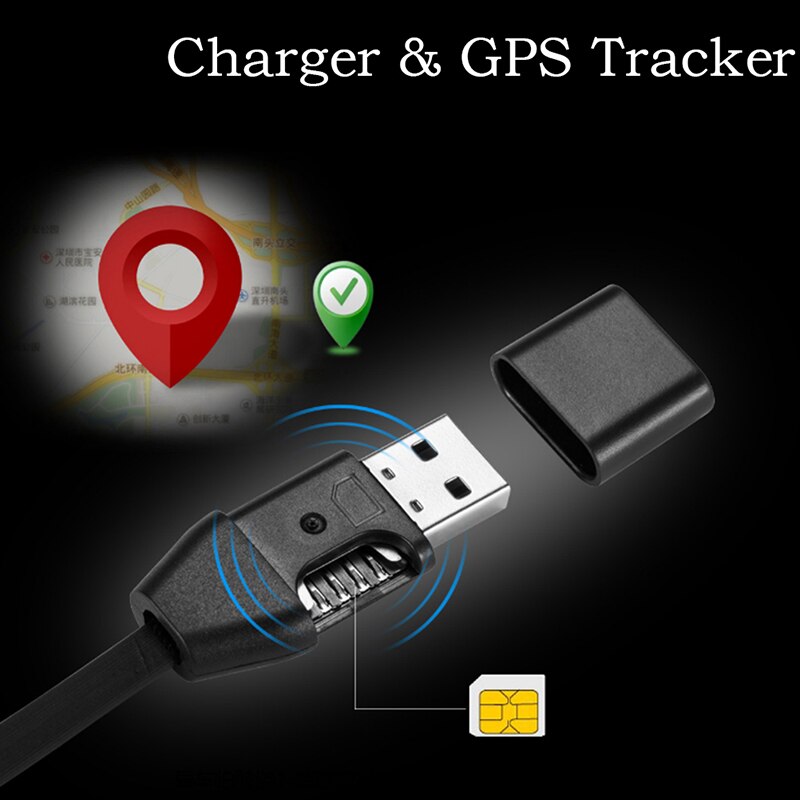 Car GPRS Tracker Vehicle Car Tracking Device Micro USB Cable Real Time GSM/GPRS Tracking 1pcs
