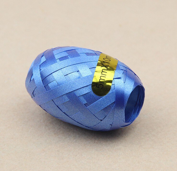 6PCS/Pack 5mm*10m Balloon Rope Foil Helium Balloon Ribbon Wedding Birthday Party Decoration Balloon Wrapping Tape Balloon Rope