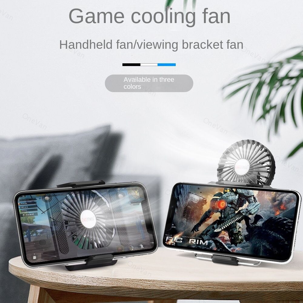 Telefoon Cooler Voor Mobiele Telefoon Beugel Draagbare Handheld Cooling Universele Ventilator Multifunctionele Voor Realme Gt 2 Pro Koeler