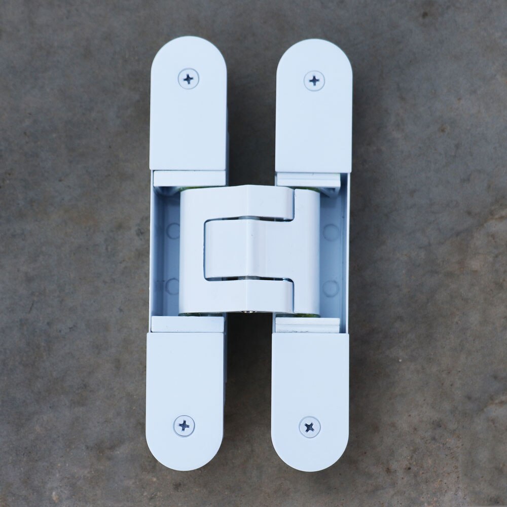 3d concealed 80kg adjustable hinges: White