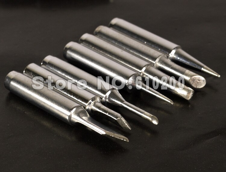 15/11/17/pcs Lead-free Solder Tip Set Soldering Station Iron Tip 900M-T Soldering Station Tool Kit For 936