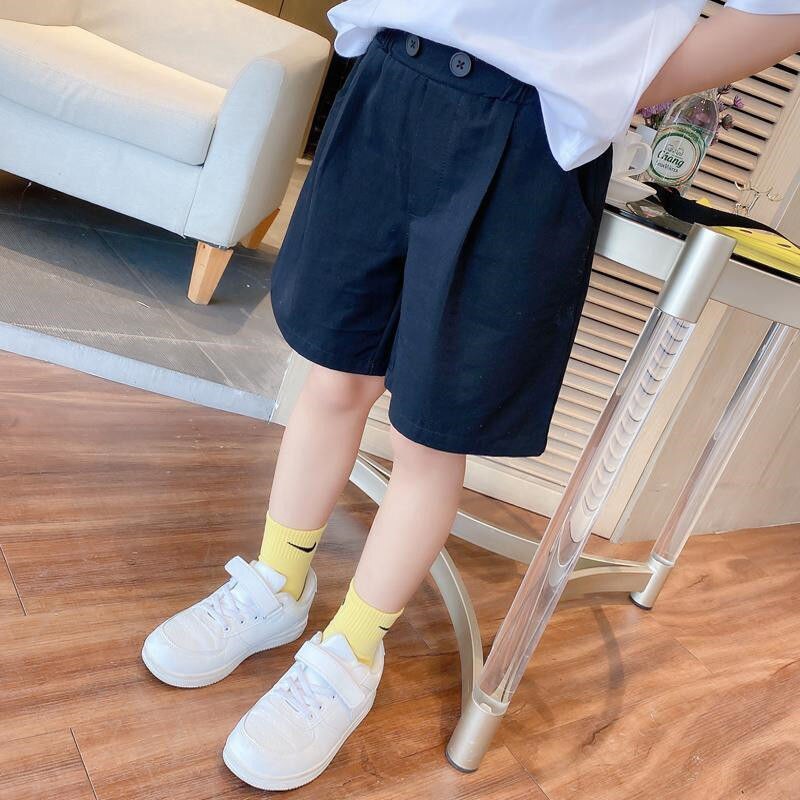 2022 Girls Summer Kids Casual New Korea Design 4 5 6 7 8 9 10 12 anni pantaloncini in cotone dolce con fiocco per bambini bambina