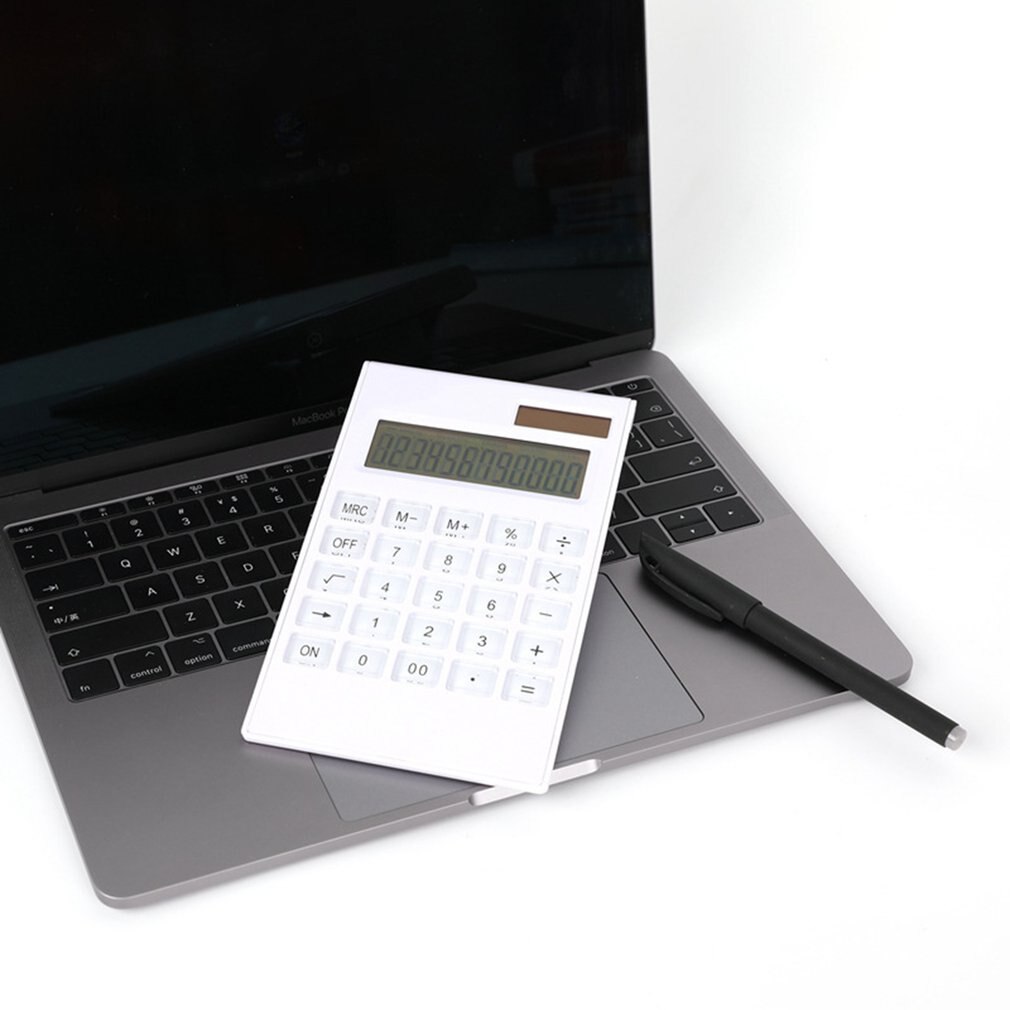 12 Digit Desk Solar Calculator Large Buttons Financial Business Accounting Tool Big Buttons For School Student