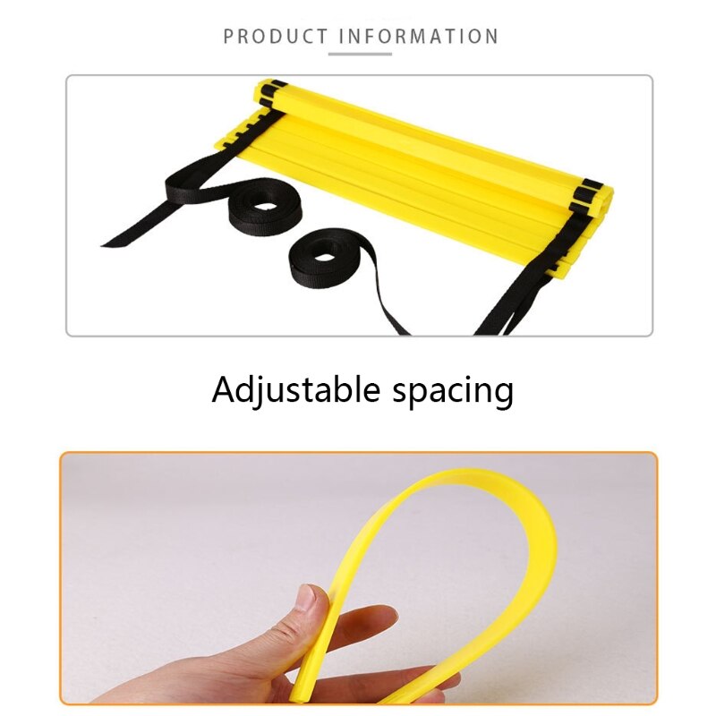 Agility Ladder Adjustable Speed Ladder Speed Training Flexibility for Football