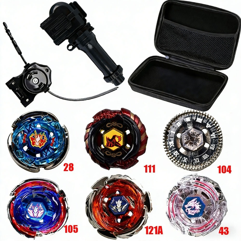 Spinning Top Set Constellation Gyro Series Burst Spark GT Toy Arena Metal Fafnir Bey Children Fusion Gew accessories: WHITE