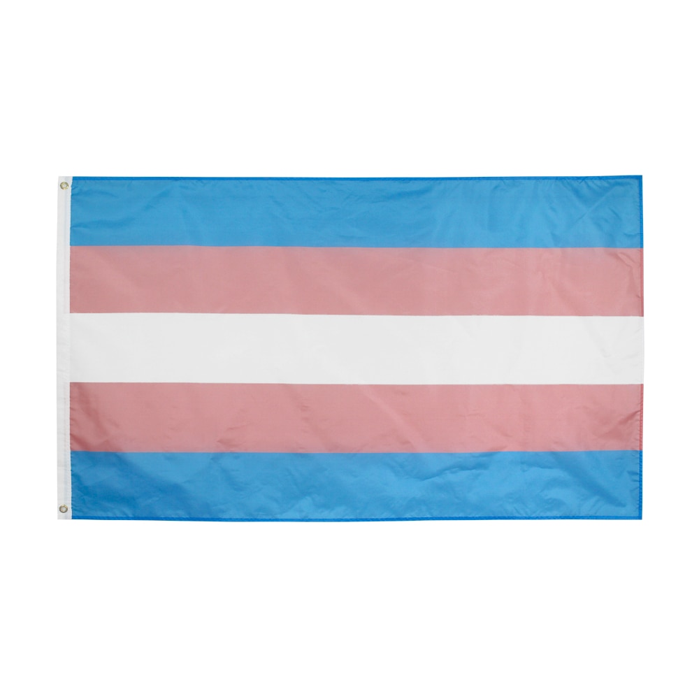 pallen 90 x 150cm lgbt transgender stolthet flagg til trans