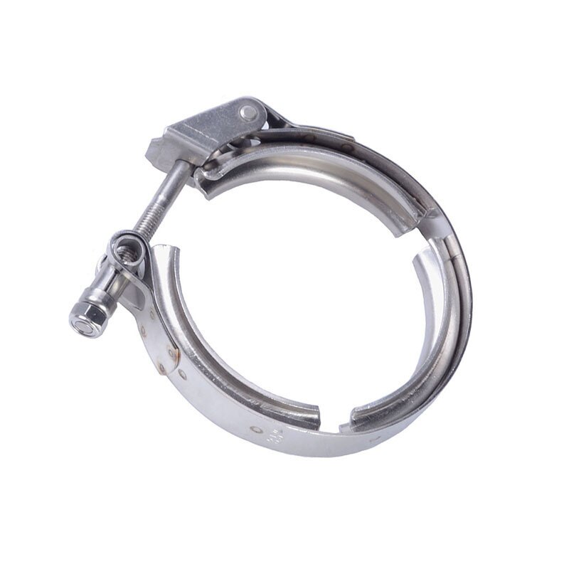 ESPEEDER 3.5" Universal Exhaust Turbo Downpipe Quick Release Clamp Stainless Steel V-Band Clamp Turbo Exhaust Pipes Clamp Clip