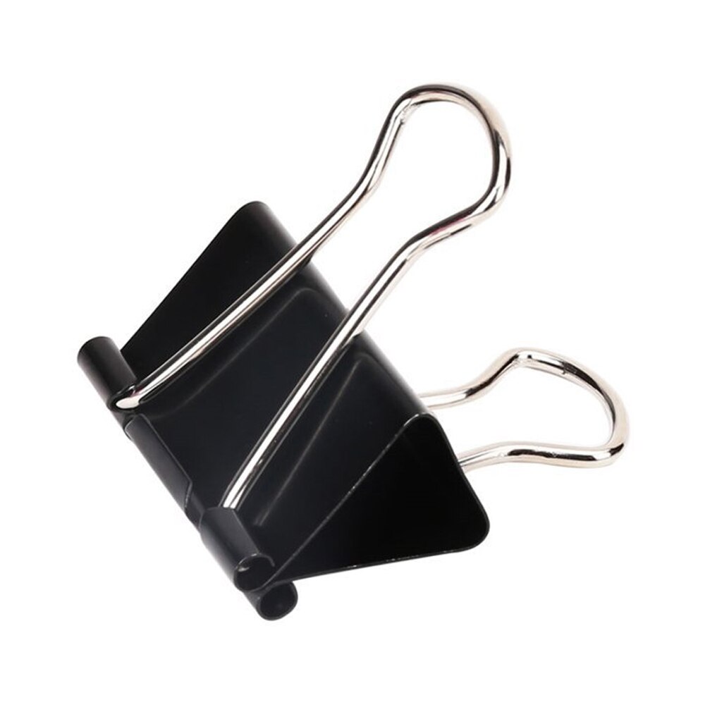 -Extra Large Binder Clips 2-Inch (24 Pack), Big Paper Clamps for Office Supplies, Black