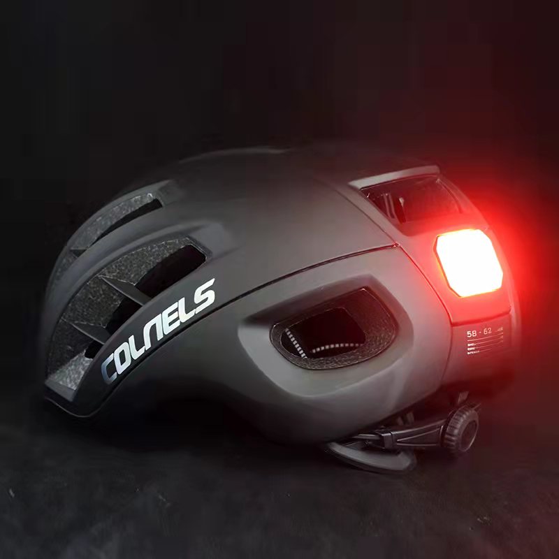 MTB Road Bike Downhill Helmet LED Lights pro Cycling Helmet Outdoor Sport Riding Bicycle Helmet For Man Aero Safely Cap