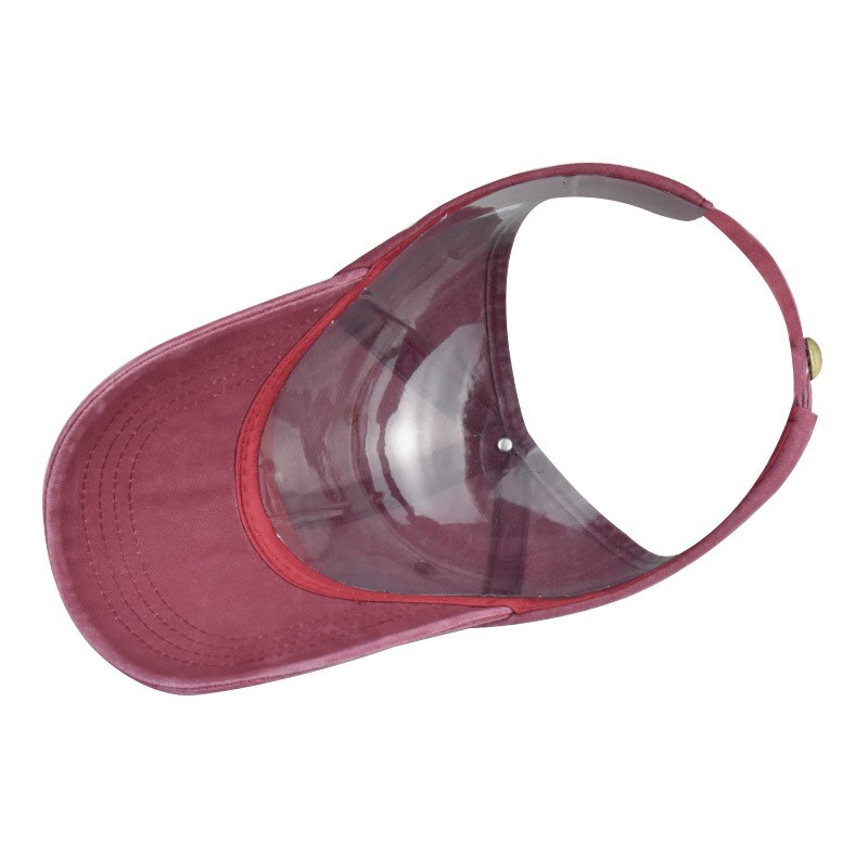 Hestehale lue halvtopp baseball cap kul solskjerm solkrem hestehale lue ensfarget sommer utendørs sport kasket