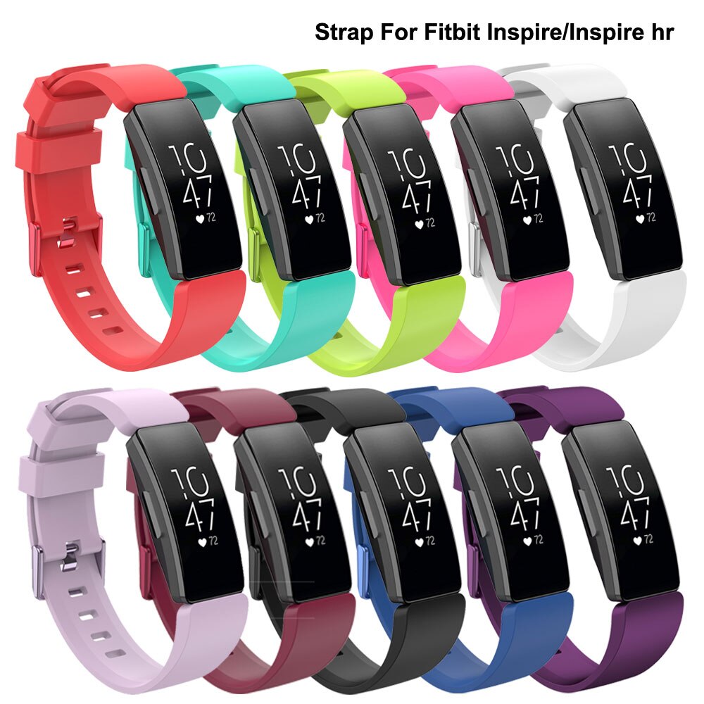 Silikon Sport Band Für Fitbit inspirieren HR Smartwatch Armbinde Ersatz Band Für Fitbit Inspirieren Armbinde Zubehör