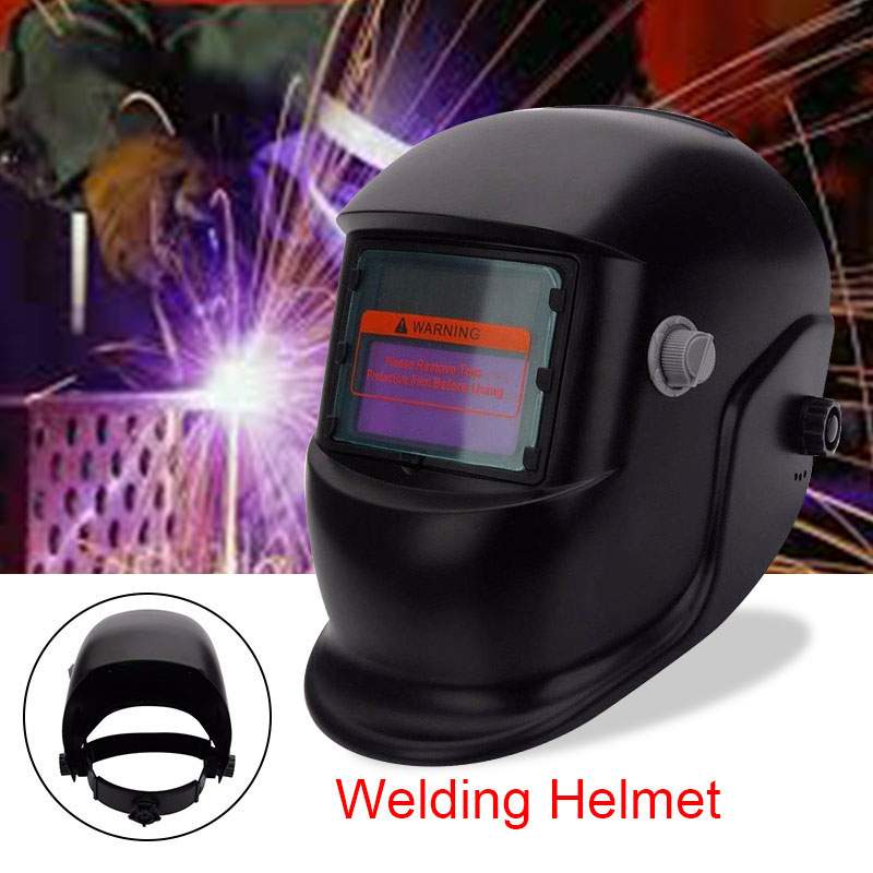 Tacklife-Máscara de Soldadura con función de oscurecimiento automático, casco de soldadura de potencia automática, modo de soldadura de molienda