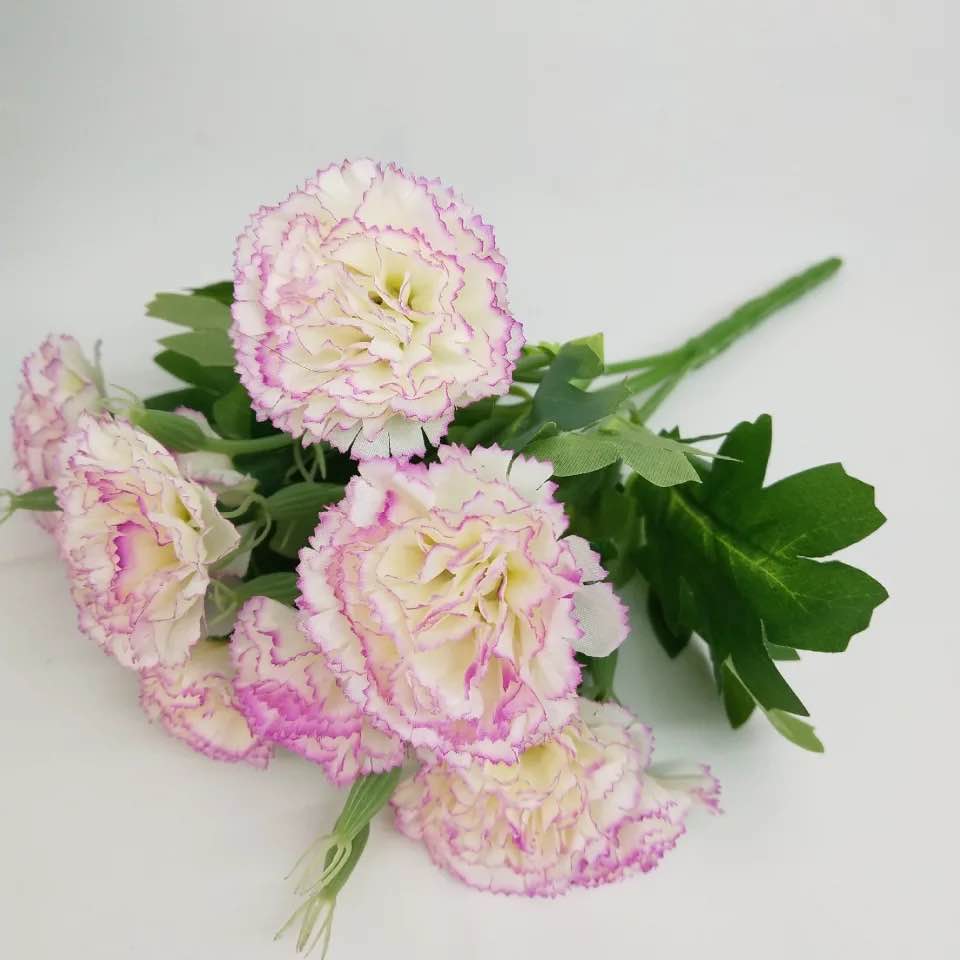 Home simulation flower carnation small wedding project decoration flower green Plant: BH8