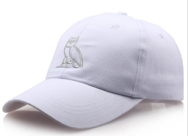 Golden Hoop Stitching owl Cotton Baseball Hat, golden cudgel Embroidered Casual Hat, Ladies Dad Hat, Bone Cap: Beige