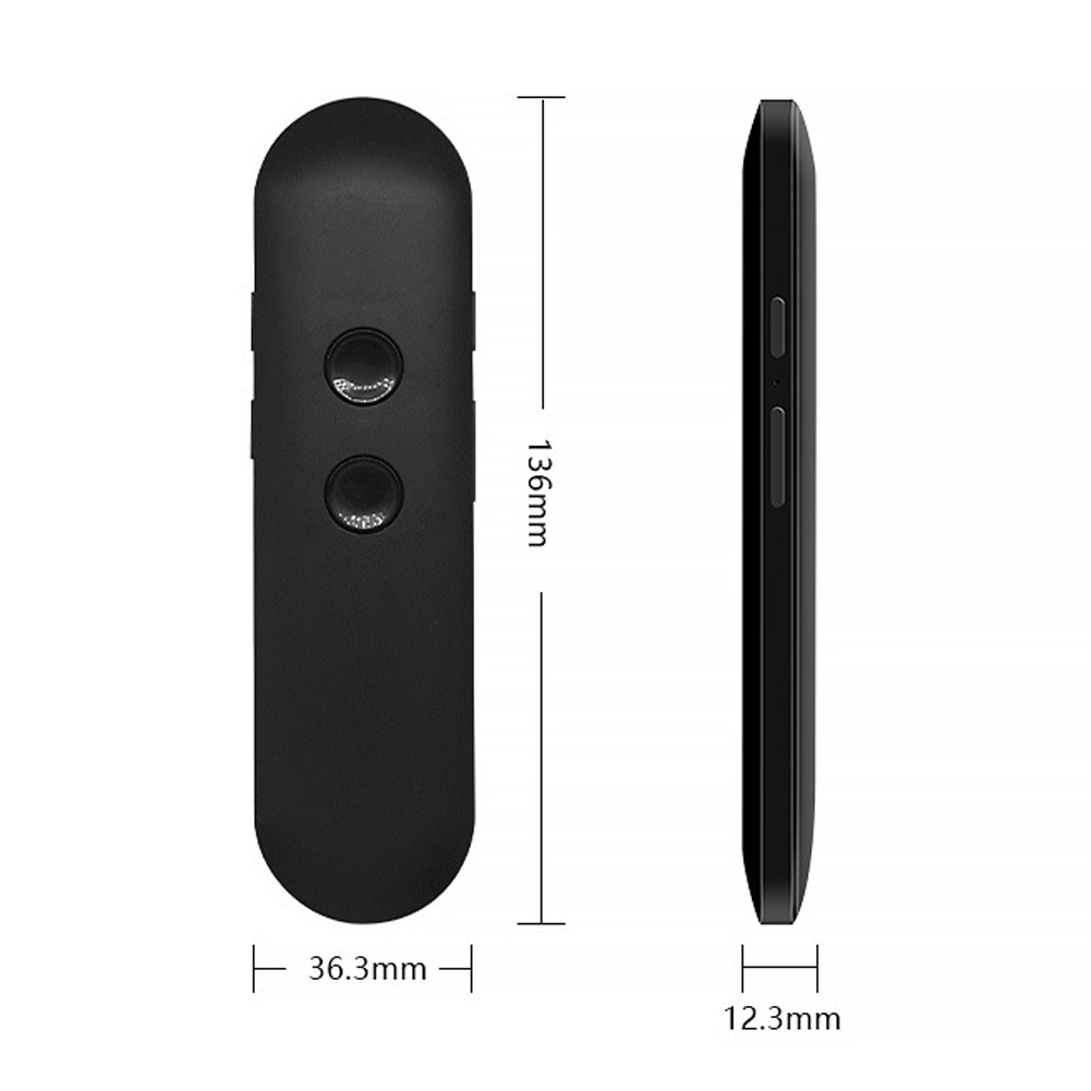 Portable Smart Stimme Übersetzer Instant Echt-zeit 44 + Sprache Übersetzer Bluetooth Stimme Übersetzer für Lernen Reise Treffen