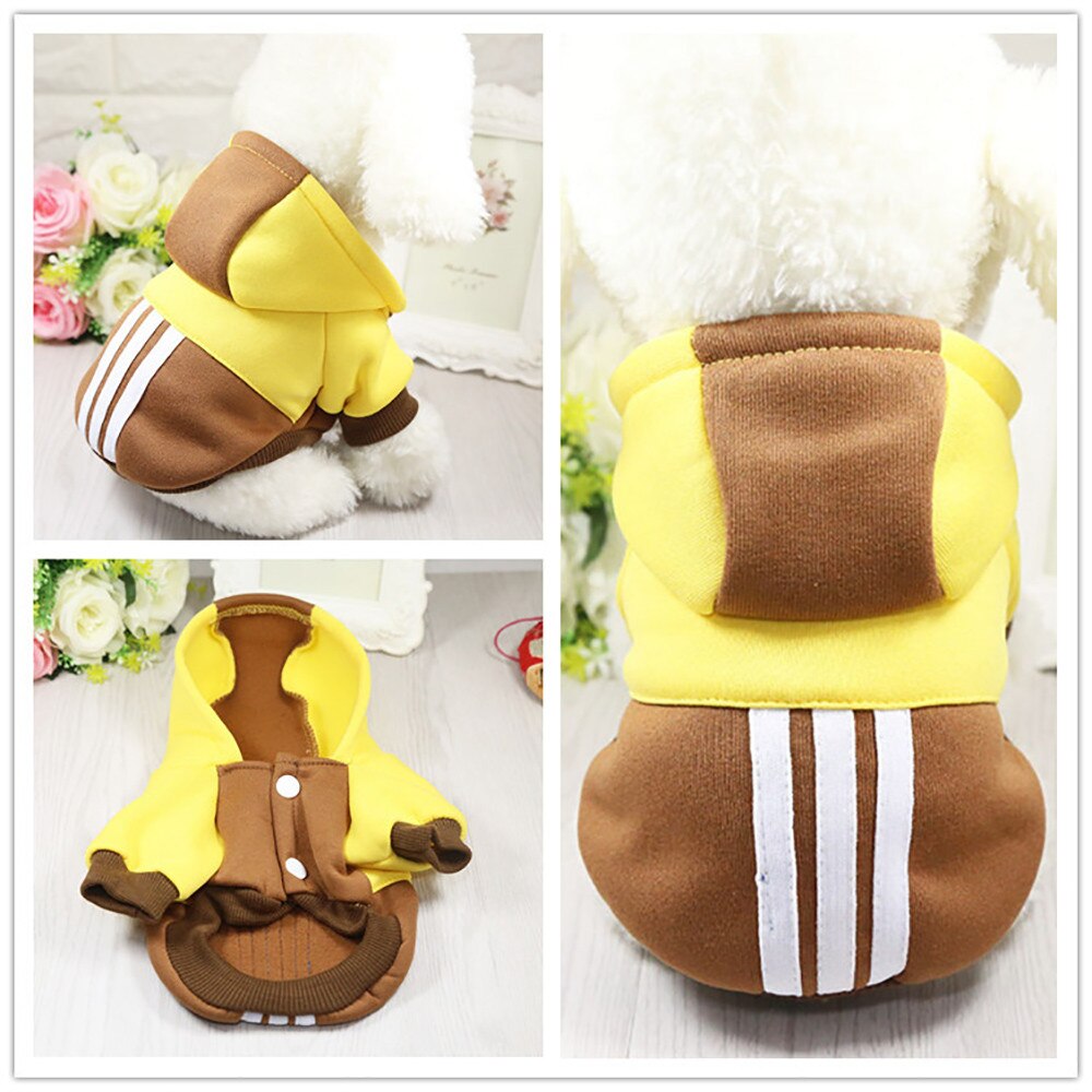 Dog Clothes Winter Soft Hoodie Chihuahua Clothes Warm Pet Dog Clothes Winter Dog Clothing for Small XS Chihuahua Yorkie Coat