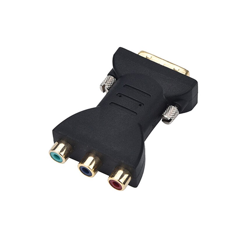 EPULA Adapter TV LCD RCA RGB Video Female To HD 15-Pin VGA Component Video Converter Adapter: Default Title