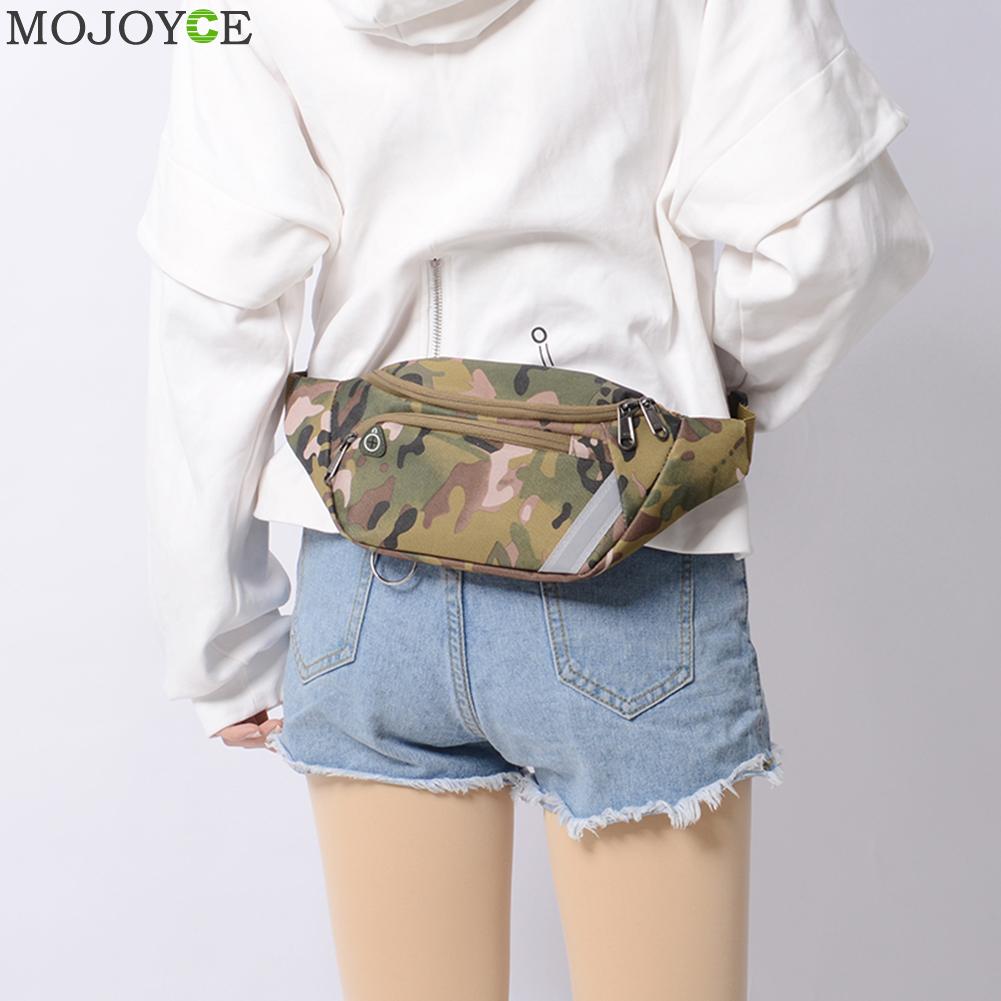 Nylon heuptasje dames heren buitensport camouflage borst crossbody schoudertas