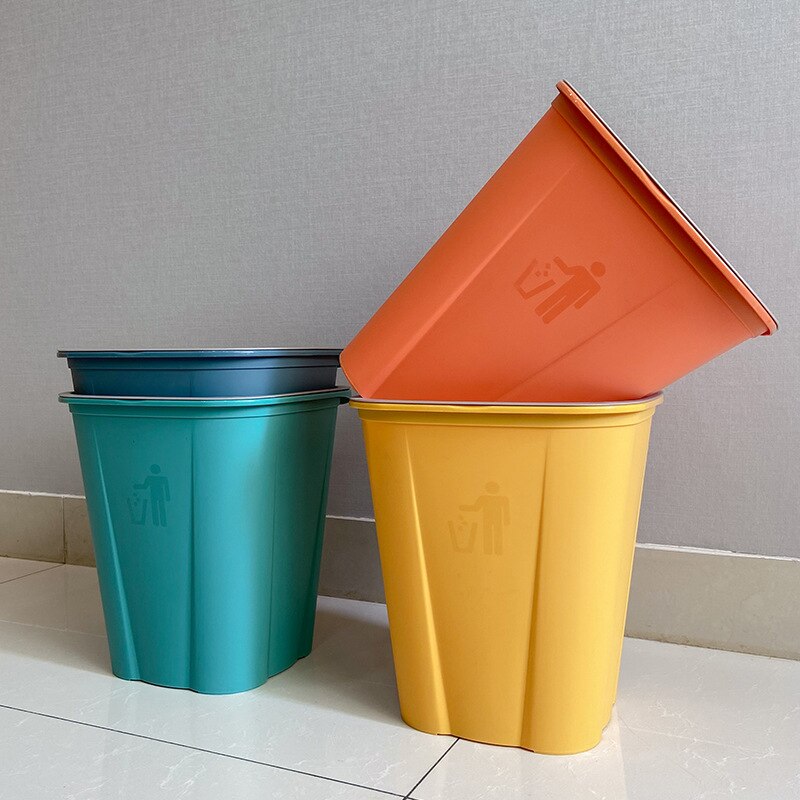 Big Recycling Trash Can Garbage Bin Storage In The Kitchen Cabinets Dumpster Dustbin Bathroom Garden Comaster for Home Sorting