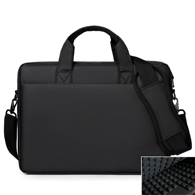 Water-Resistant 15.6-inch Laptop Bag Business Briefcase Handbag for Men And Women Office Travel Computer Carrier: Clear