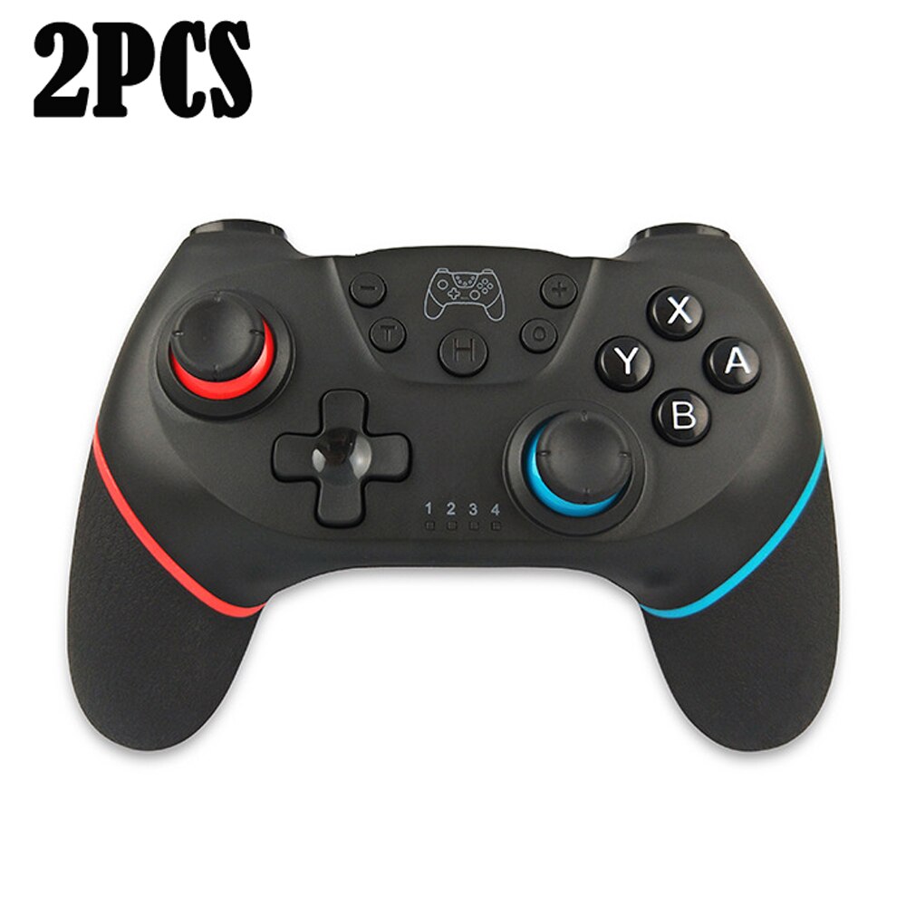 Senza fili di Bluetooth Gamepad Per Nintend Interruttore Pro NS-Interruttore Pro Controller di Gioco joystick Per Switch di Console con 6-Assi Maniglia: 2pcs  Red-Blue