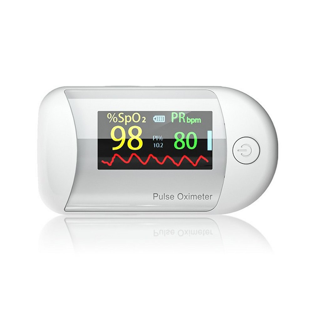 Digitale Vinger Oximeter Pulsoxymeter Kleurenscherm Vinger Clip SPO2 Pr Hartslagmeter Bloedzuurstofverzadiging Monitor