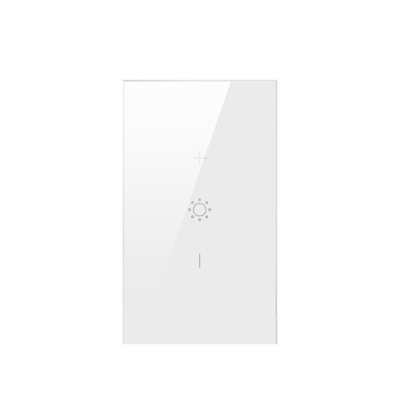 Tuya WiFi Smart Light Touch Switch Dimmer Neutral Wire Required Smart Life APP control Alexa Google Home Compatible 1 Gang EU US: US White