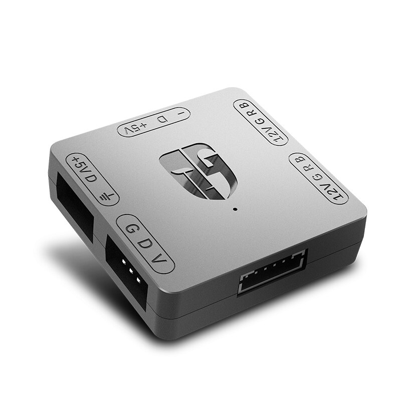 Deepcool RGB conversion wizard, 5V/3pinARGB light to 12V/4pinRGB light adapter cable