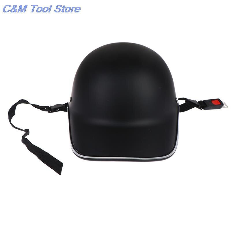 1pc baseball cap stil motorcykel halvhjelm sikkerhedshjelm til cafe racer chopper scooter halv ansigt vintage sommer kasket