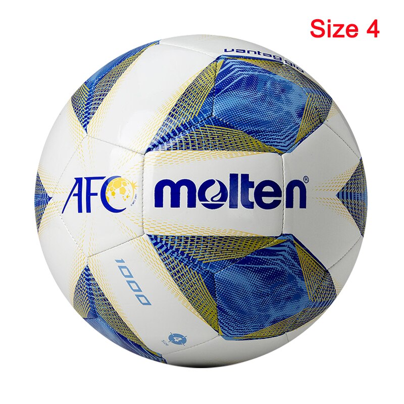 Molten Soccer Ball Original Official Size 4 Size 5 Team Sports Training Match Football League Balls futbol bola: F4A1000-A Size 4