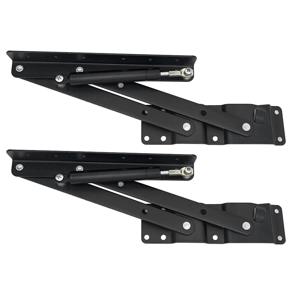 1 paire de matériel de meubles peu encombrant facile à installer tampon hydraulique Table basse cadre de levage maison salon support pliant