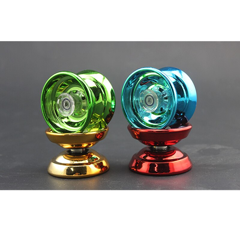 Metall yoyo boll barn leksaker bärande snöre trick jojo boll barn spinner roliga yoyo leksaker игрушки