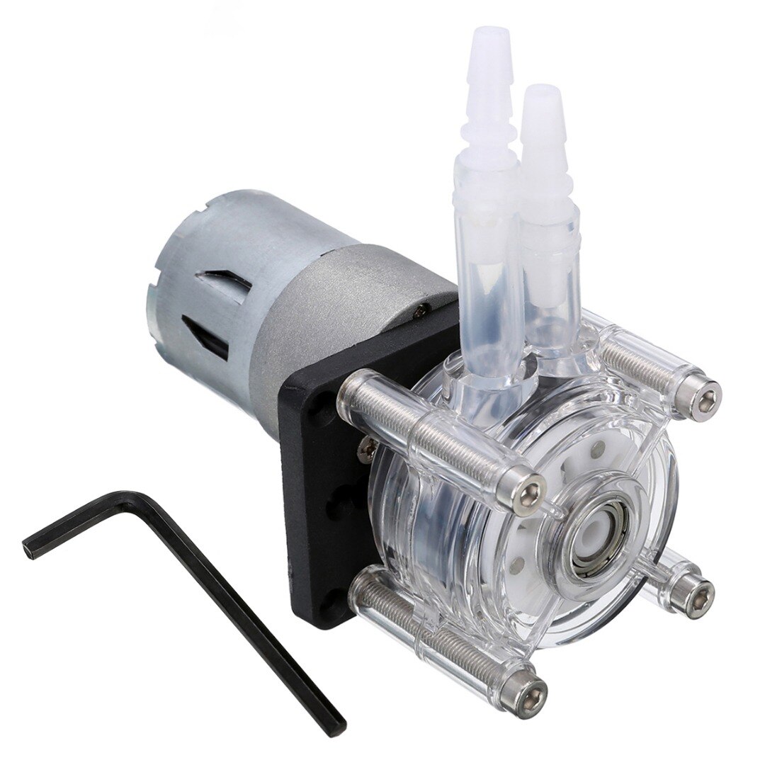 1pc Peristaltic Pump DC 12V Large Flow Dosing Pump For Vacuum Aquarium Lab Analytical