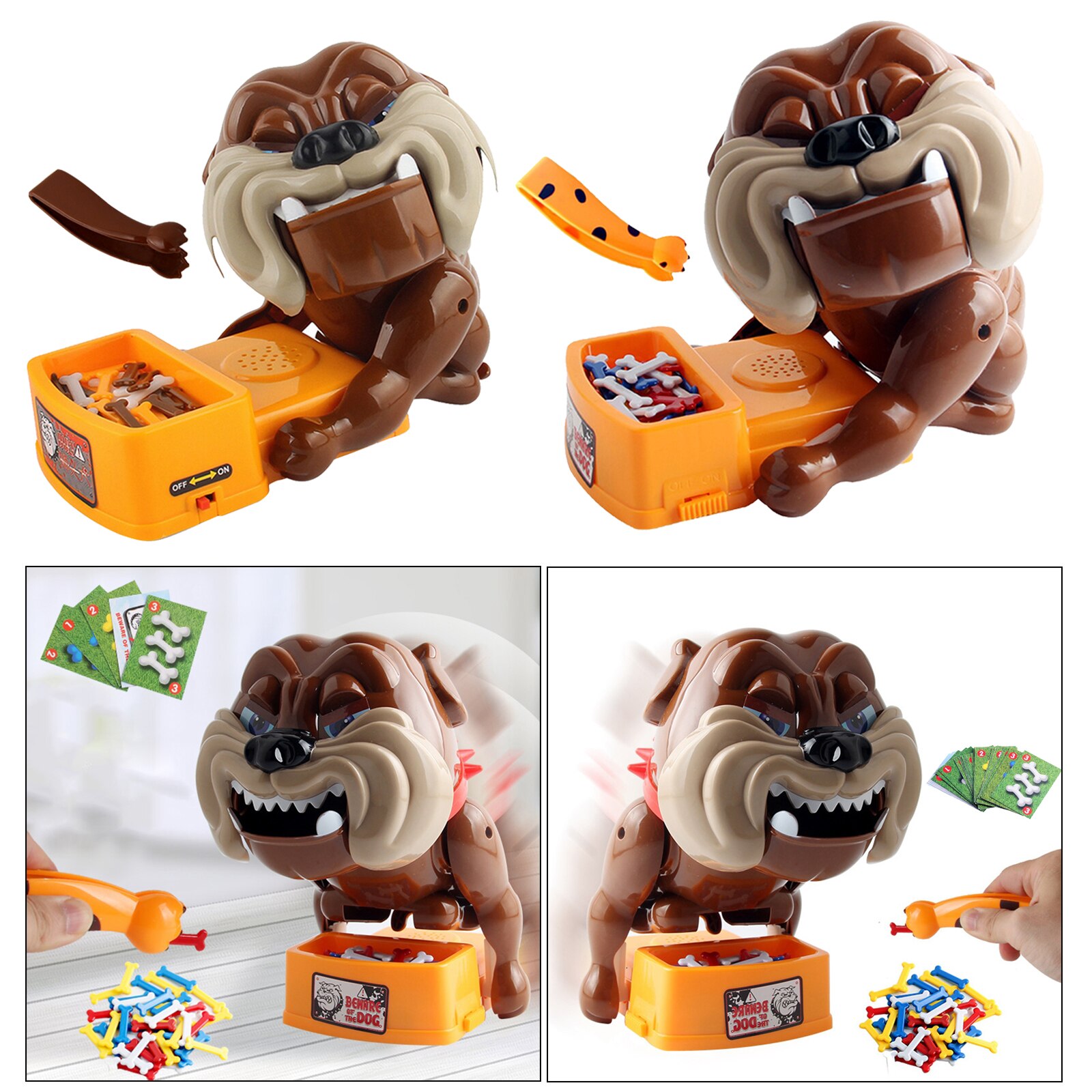 Lustige Flocke Heraus Schlechte Hund Knochen Karten Heikles Spielzeug Spiele für Eltern-Art freundlicher Spiel