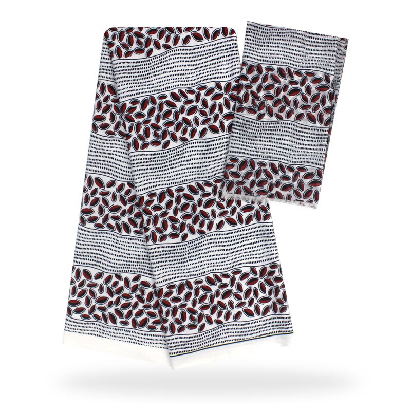 ! 2yards chiffon + 4yards real silk soft material lady african nigerian wedding dress garment ankara real silk fabric: YJ850805s301