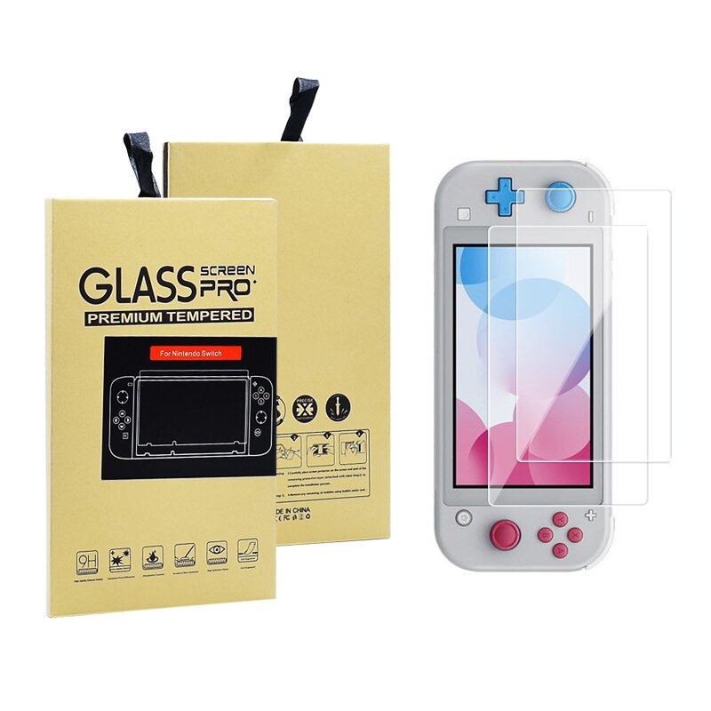 Switch Lite Tempered Glass Clear Full HD Screen Protector Cover Protective Film For Nintendoswitch Lite Console: Option2