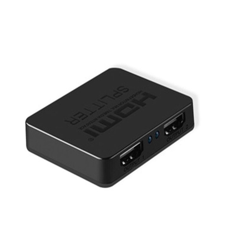 4K HDMI-compatible Splitter Full HD 1080p HDMI-compatible Switch 1X2 Splitter 1 In 2 Out Amplifier Dual Display for HDTV DVD